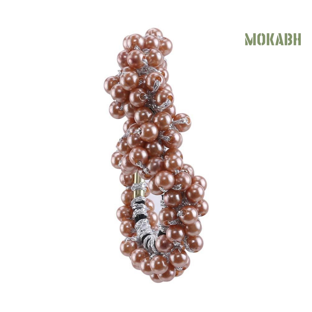 Dây Cột Tóc Co Giãn Đính Ngọc Trai Giả Thời Trang Cho Nữ