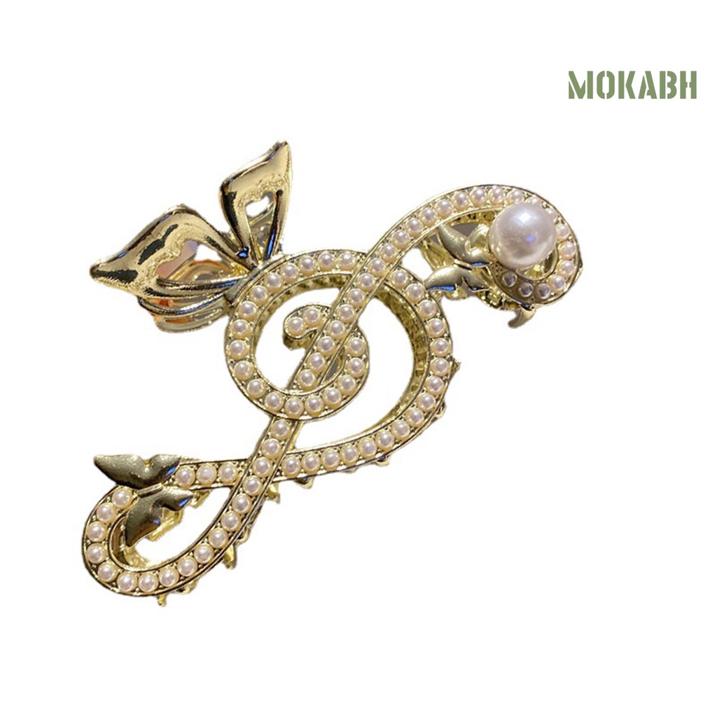 Kẹp Tóc Hình Vảy Cá / Bướm Đính Đá / Ngọc Trai Giả Chống Trượt Tiện Dụng