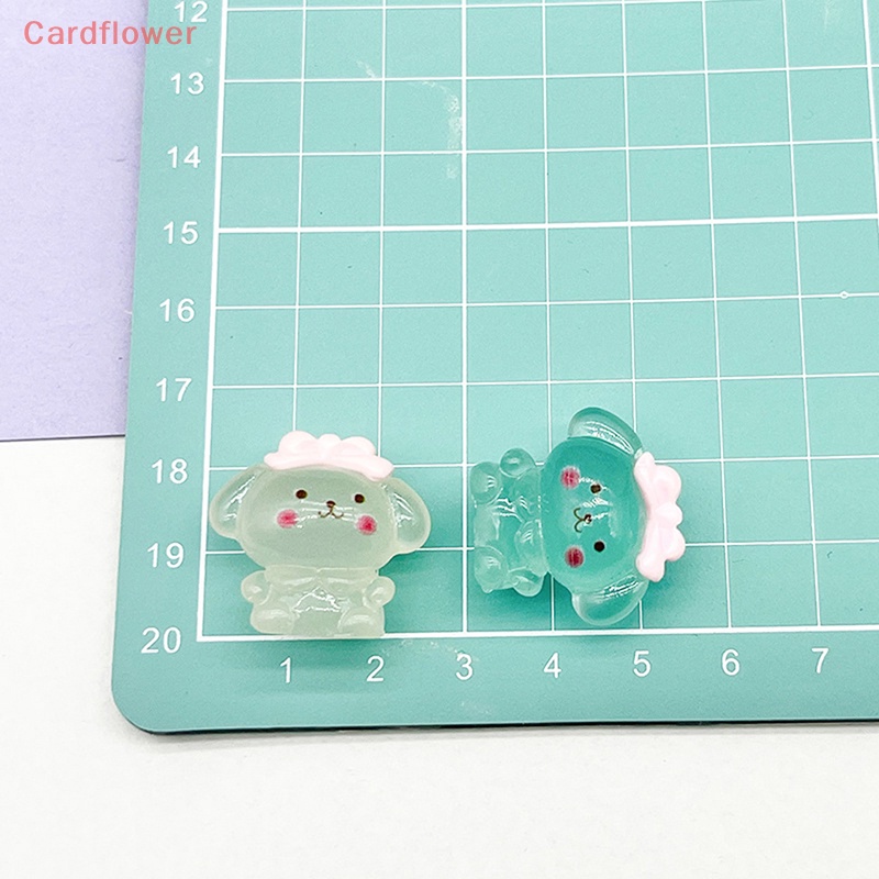 Bộ 2 Đồ trang trí Chú Chó Cinnamon Mini Dạ Quang Trang Trí Tiểu Cảnh Mới