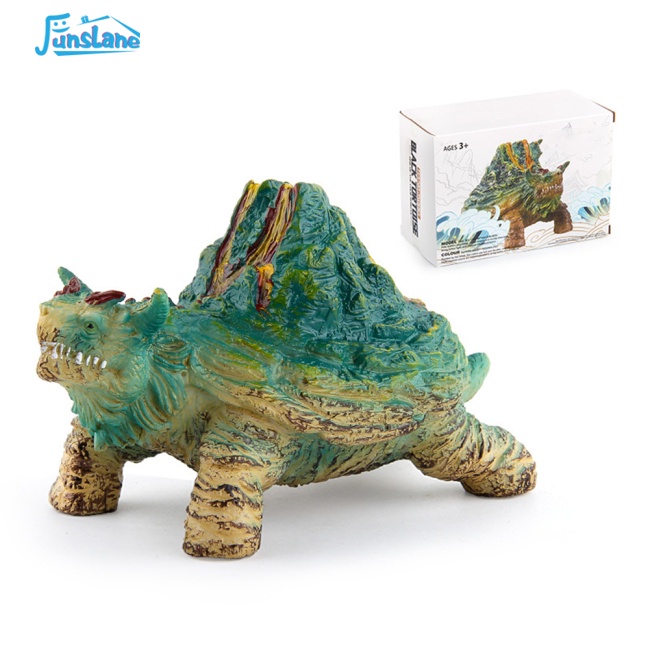 Funslane Mô Hình Thần Thoại Sinh Vật Trung Quốc Azure Dragon Tortoise Vermilion Bird Màu Trắng