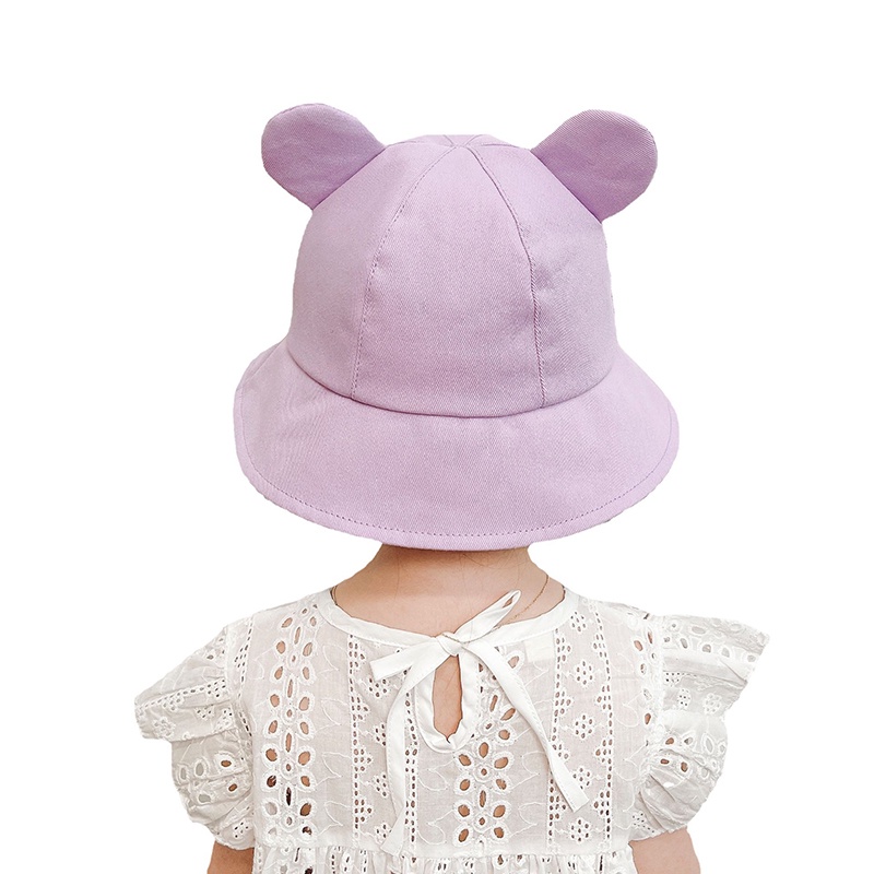 Mũ Bucket Che Nắng In Họa Tiết Dâu Tây / Gấu Dễ Thương Thời Trang Mùa Hè Cho Bé