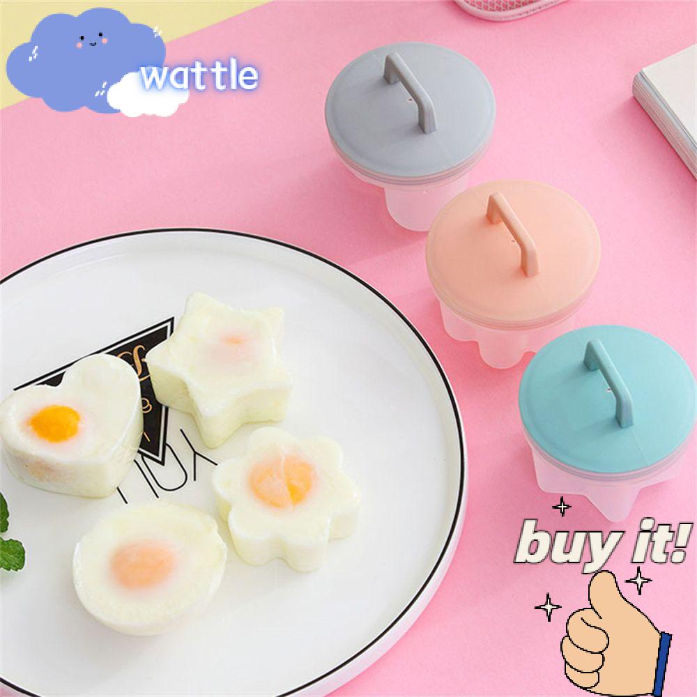 Bộ 4 Khuôn Làm Trứng Hấp Có Nắp Đậy Tiện Dụng