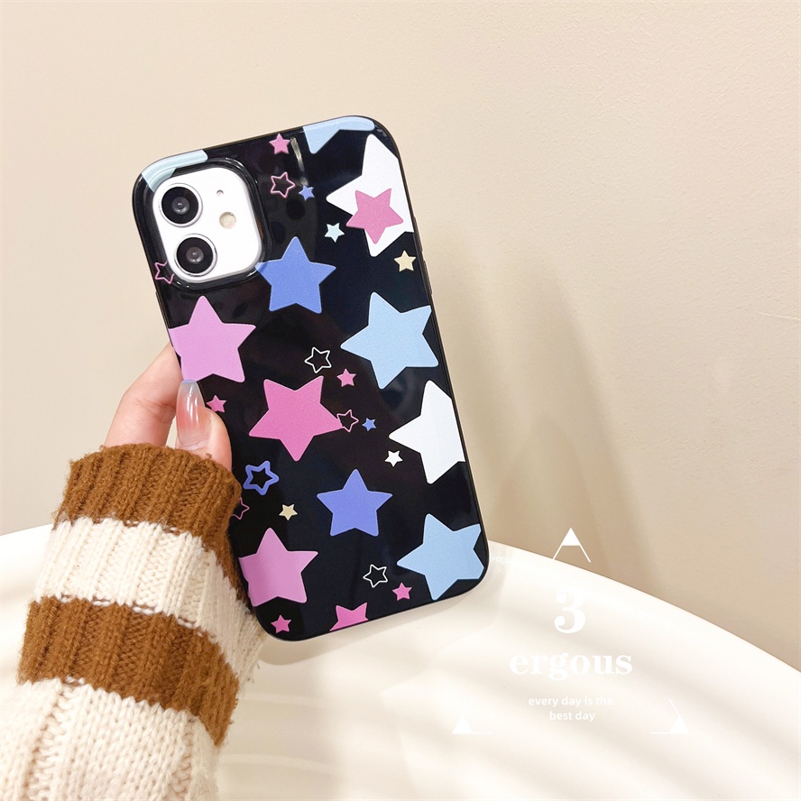 Ốp Điện Thoại TPU Mềm Màu Kẹo Sáng Tạo Cho IPhone 14 13 12 11 Pro Max SE2020 X XR Xs Max 7 8 6 6s Plus