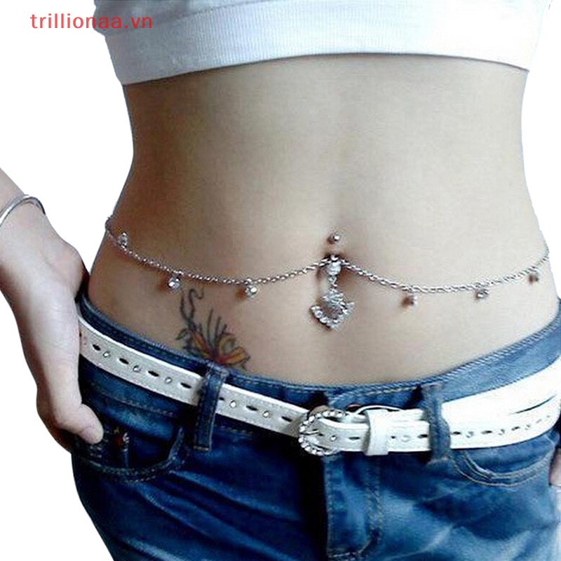 Khuyên Rốn Đính Đá Pha Lê Sang Trọng