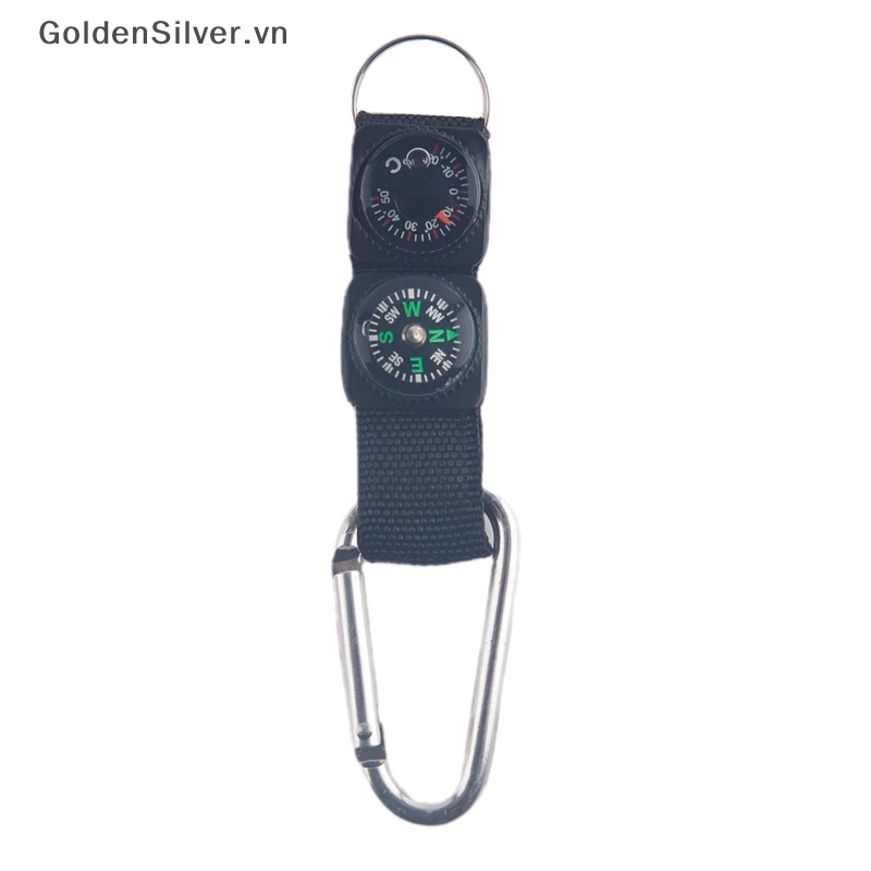 Móc Khóa Kiêm La Bàn Và Nhiệt Kế 3 Trong 1 Tiện Dụng Khi Leo Núi