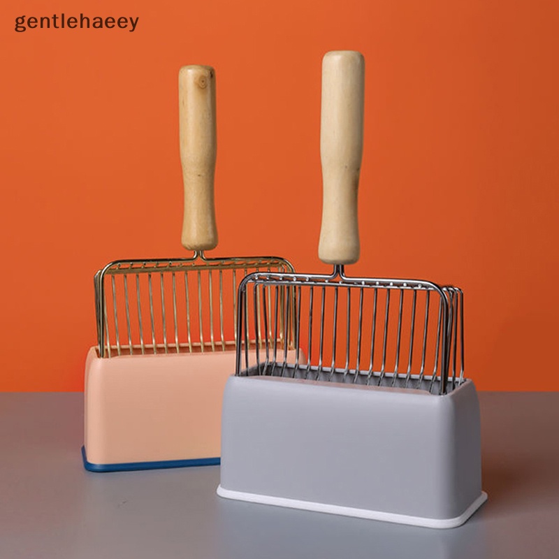 Bộ Xẻng Dọn Vệ Sinh Toilet Tay Cầm Lớn Màu Sắc Ngọt Ngào Tiện Dụng Cho Mèo Cưng