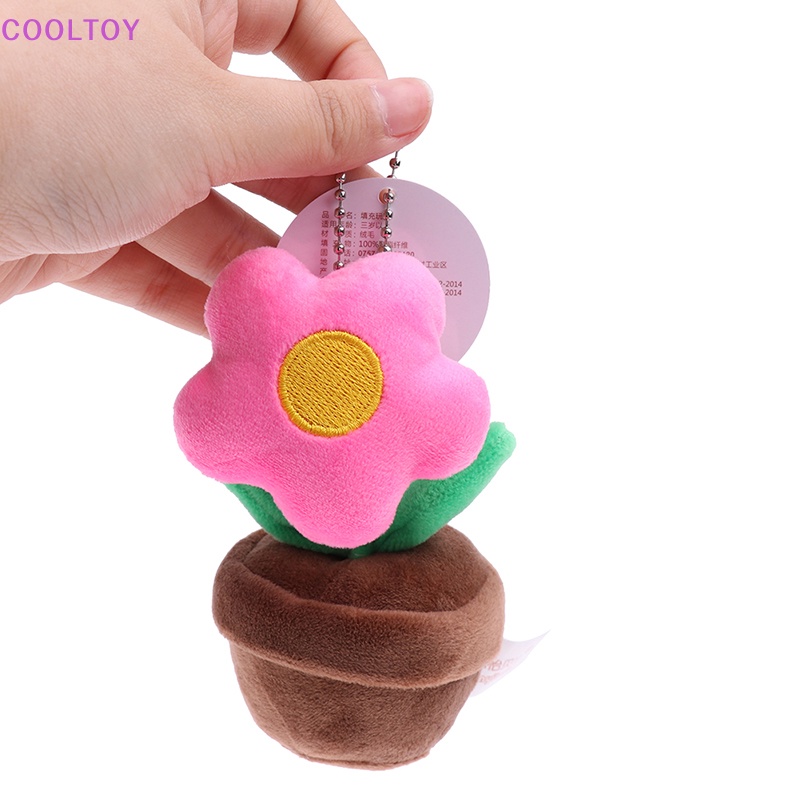 Chậu Hoa Hướng Dương Nhồi Bông Mềm Mại Bằng PP Cotton