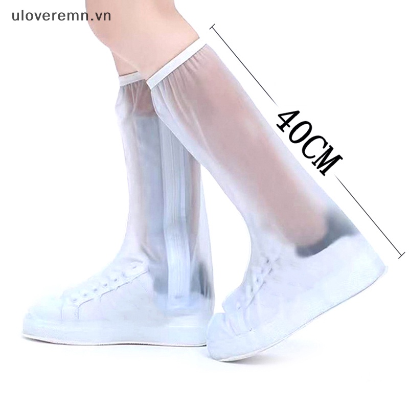 Vỏ Bọc Giày Đi Mưa Dáng Dài Chống Trượt Chống Thấm Nước Có Thể Tái Sử Dụng