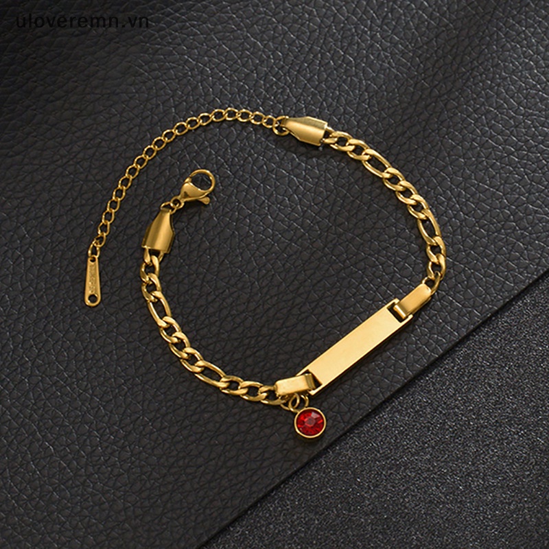 1 Vòng Đeo Tay Thép Không Gỉ Có Thể Điều Chỉnh Kích Cỡ