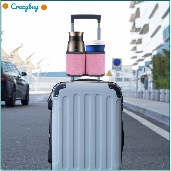 Cr Túi Vải Oxford Đựng Cốc Nước / Đồ Dùng Gắn Tay Vịn Xe Hơi Tiện Dụng