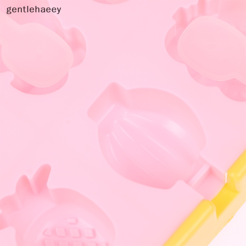 Khuôn Silicone Làm Kem Que DIY Tiện Dụng