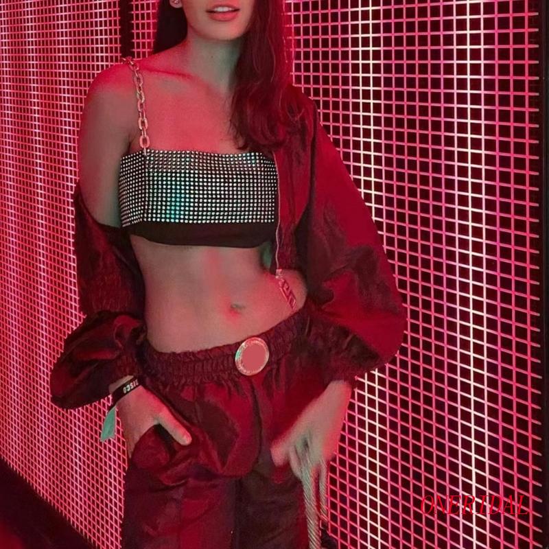 Áo Ngực Lưới Đính Đá Gợi Cảm Cho Nữ