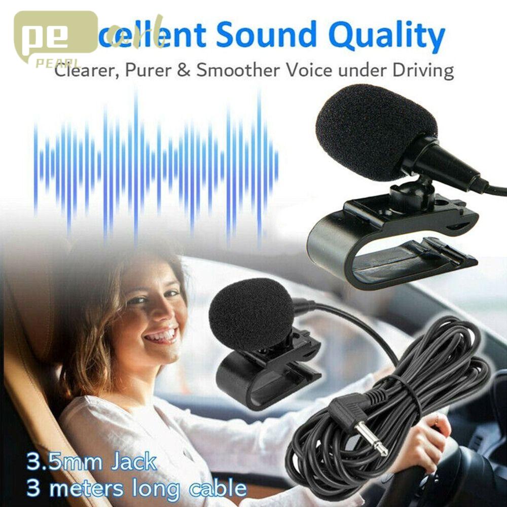 .Micro Mini Jack 3.5mm Có Kẹp Gắn Xe Hơi Tiện Dụng