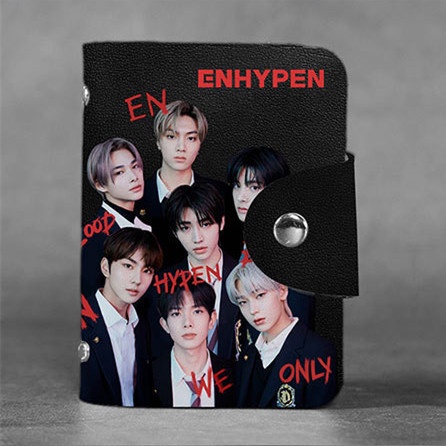 1 Túi Đựng Thẻ In Hình Nhóm Nhạc Blackpink twice bt-s got7 en stray kids tx-t Nhật Bản jy