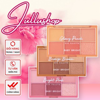  Bảng Phấn Mắt 6 Màu Siêu lì Baby Bright Eye Palette Thái lan 