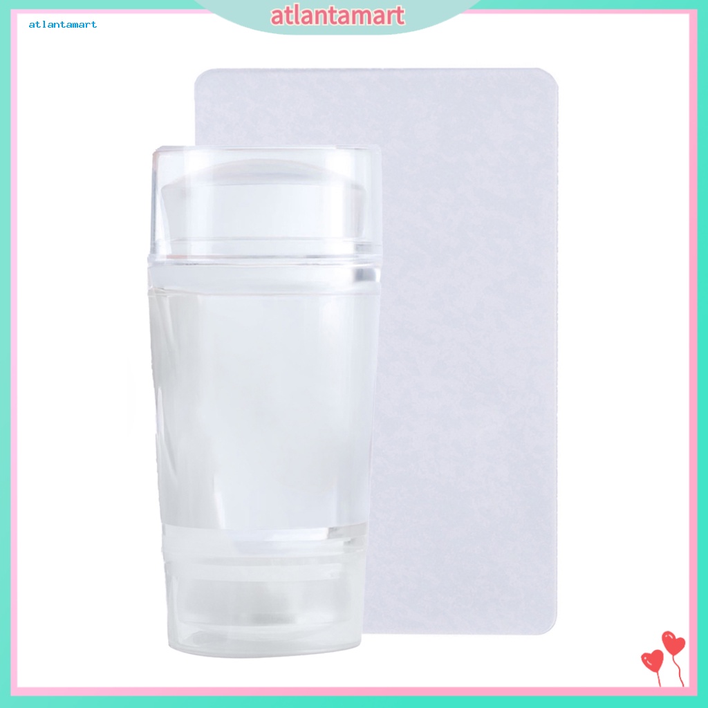 Túi Đựng Đồ Dùng Cao Cấp Tiện Dụng| Dụng Cụ In Hình Trang Trí Móng Tay Hai Đầu Trong Suốt Không Cần Biến Dạng