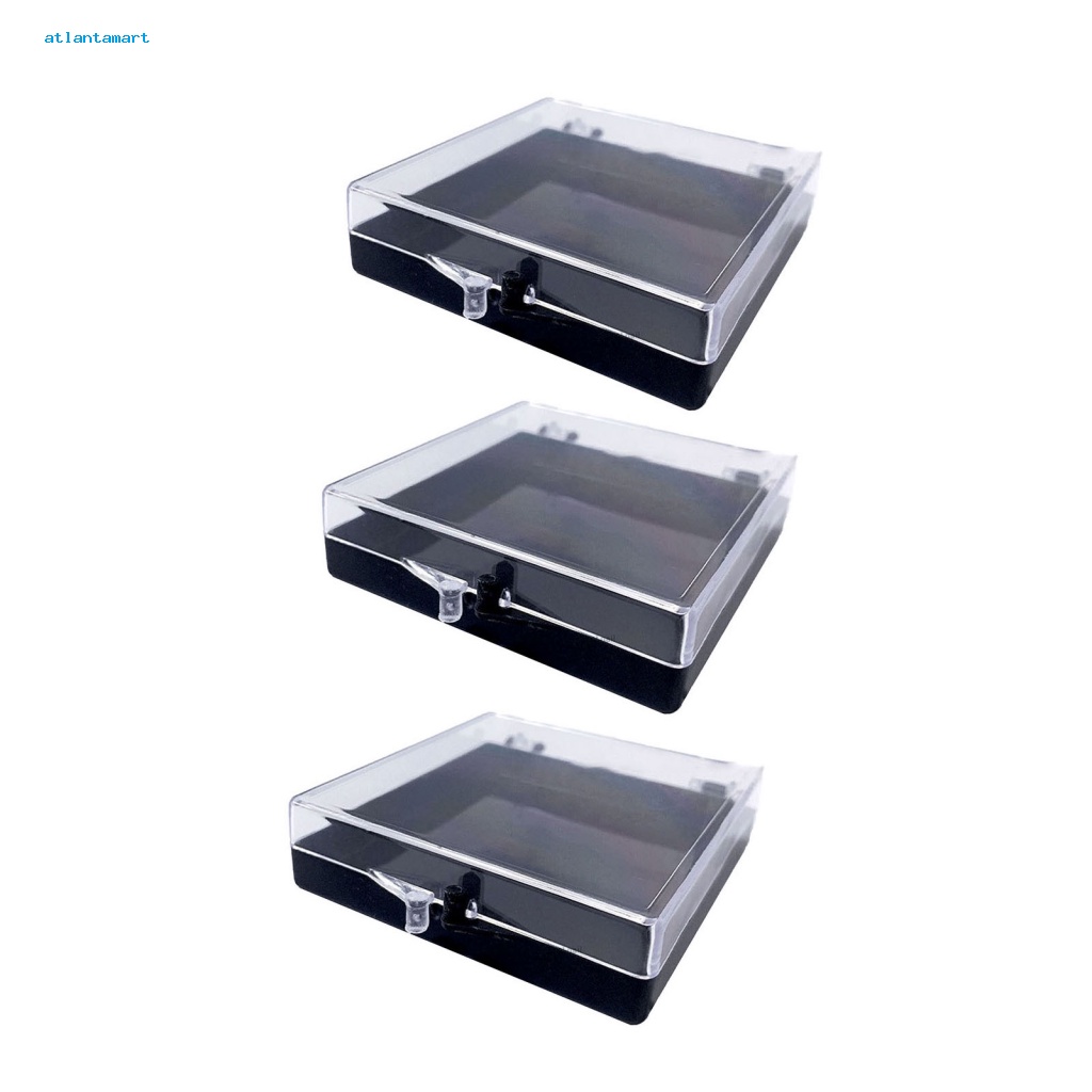 Túi Đựng Đồ Dùng Cao Cấp Tiện Dụng| Set 3 Hộp Đựng Móng Tay Giả Trong Suốt Dày Dặn