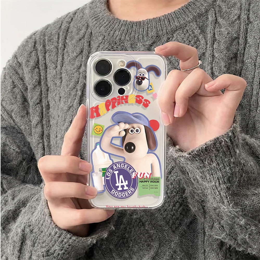 ✅Ốp Điện Thoại Dẻo Họa Tiết Chú Chó Dễ Thương Chống Sốc Cho iPhone12 11 HB0Q 7813 6In14Promax