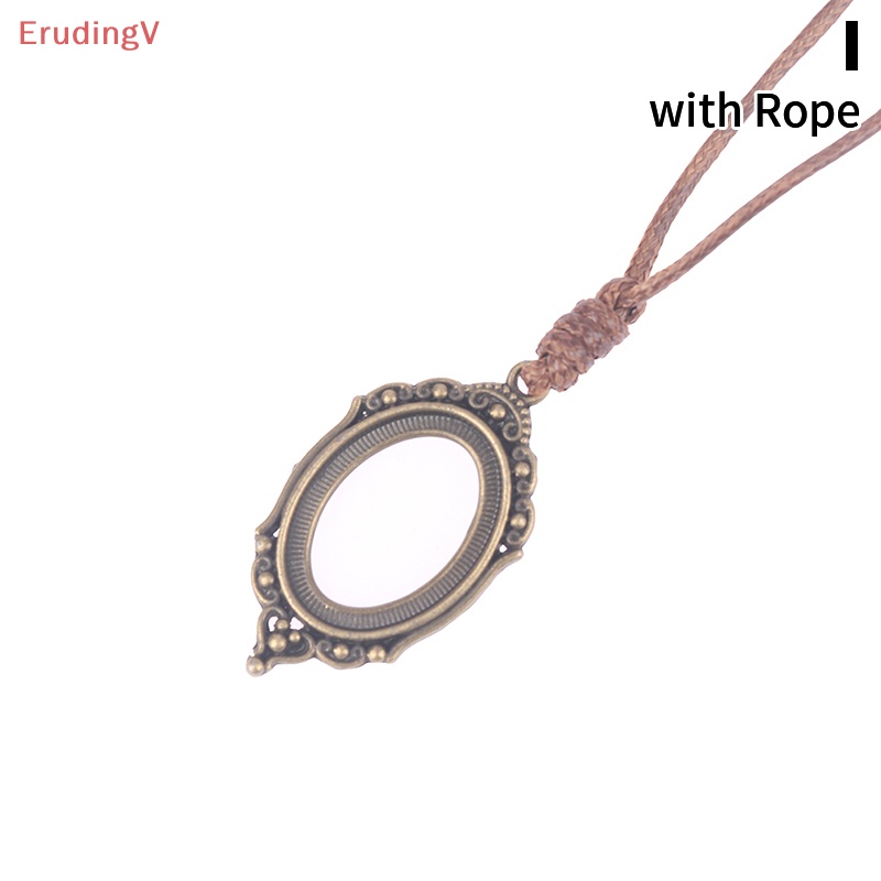 Khay Làm Mặt Dây Chuyền Hình Oval 18 * 25mm DIY