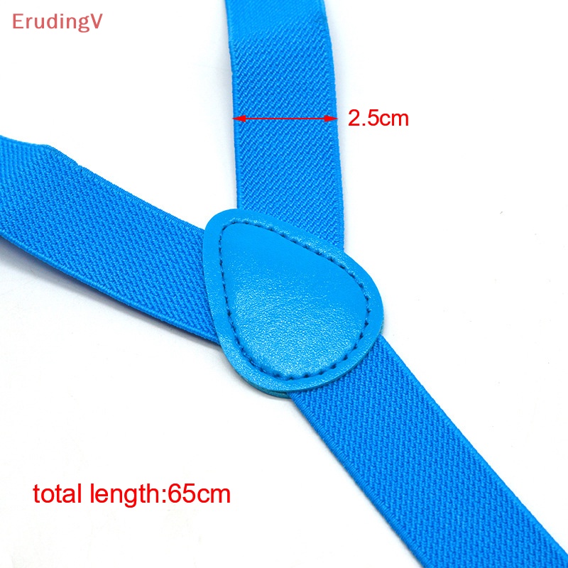 [ErudingV] Bộ Thắt Lưng Nơ Chữ Y Đàn Hồi Màu Đất Có Thể Điều Chỉnh Cho Trẻ Em [Mới]