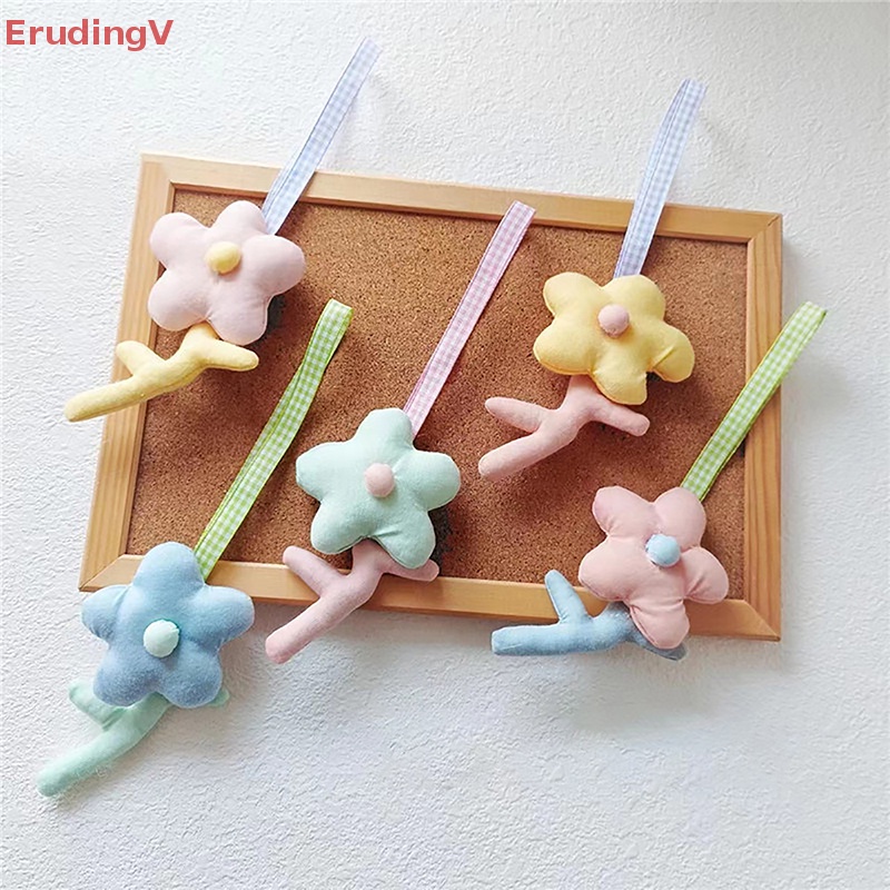 [ErudingV] Móc Khóa / Túi Xách Hình Hoa Màu Kẹo Trang Trí Dành Cho Bạn Gái [Mới]