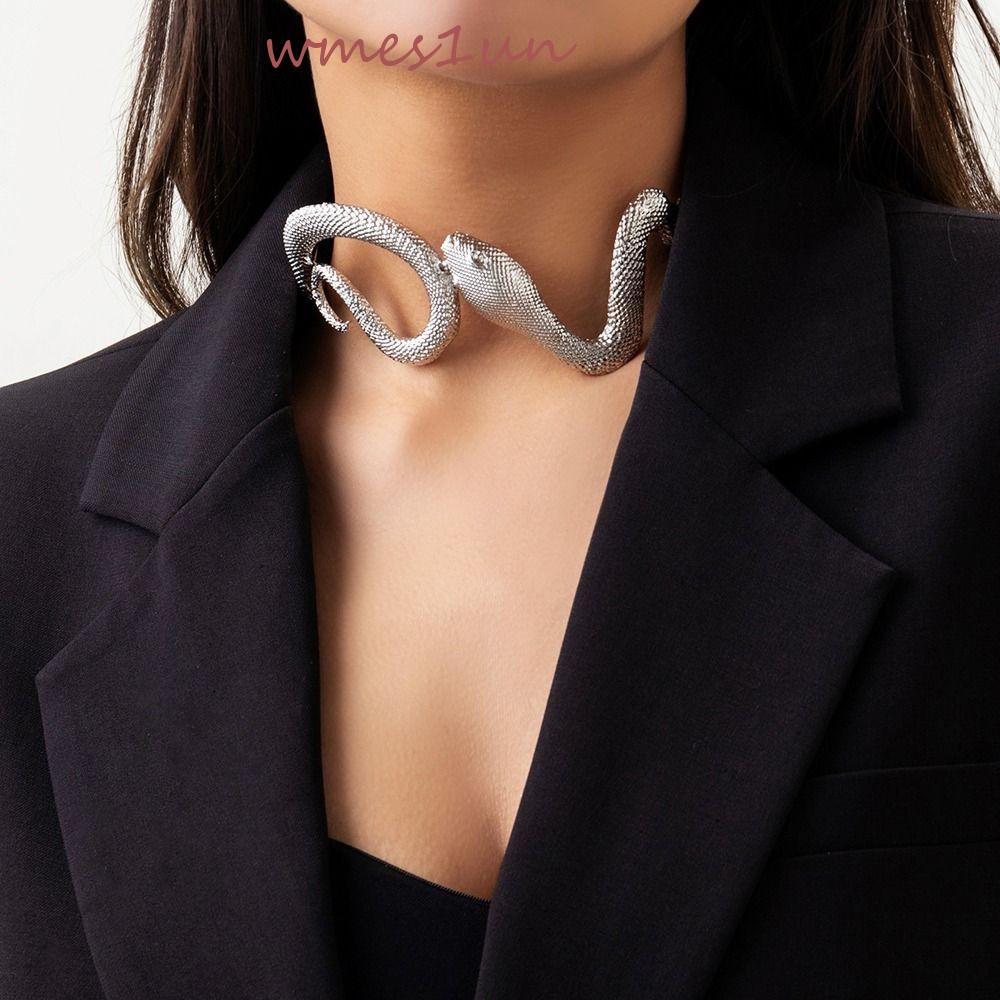 Vòng Cổ Choker WMES15H Bằng Hợp Kim Phong Cách Cổ Điển Thời Trang Cho Nữ