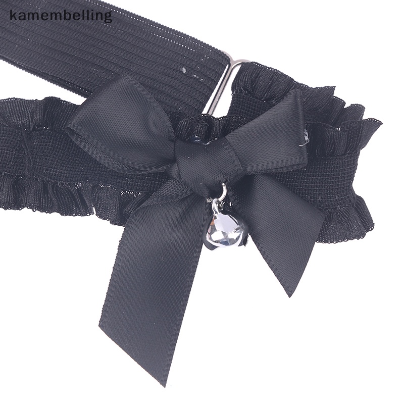 Kamembelling Vòng Ren Đeo Chân Hình Trái Tim Gợi Cảm Màu Trắng