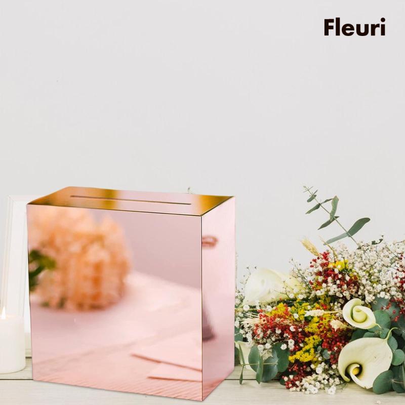 Hộp Đựng Thẻ Bằng Acrylic Siêu Bền Tiện Dụng Cho Sinh Nhật / Đám Cưới