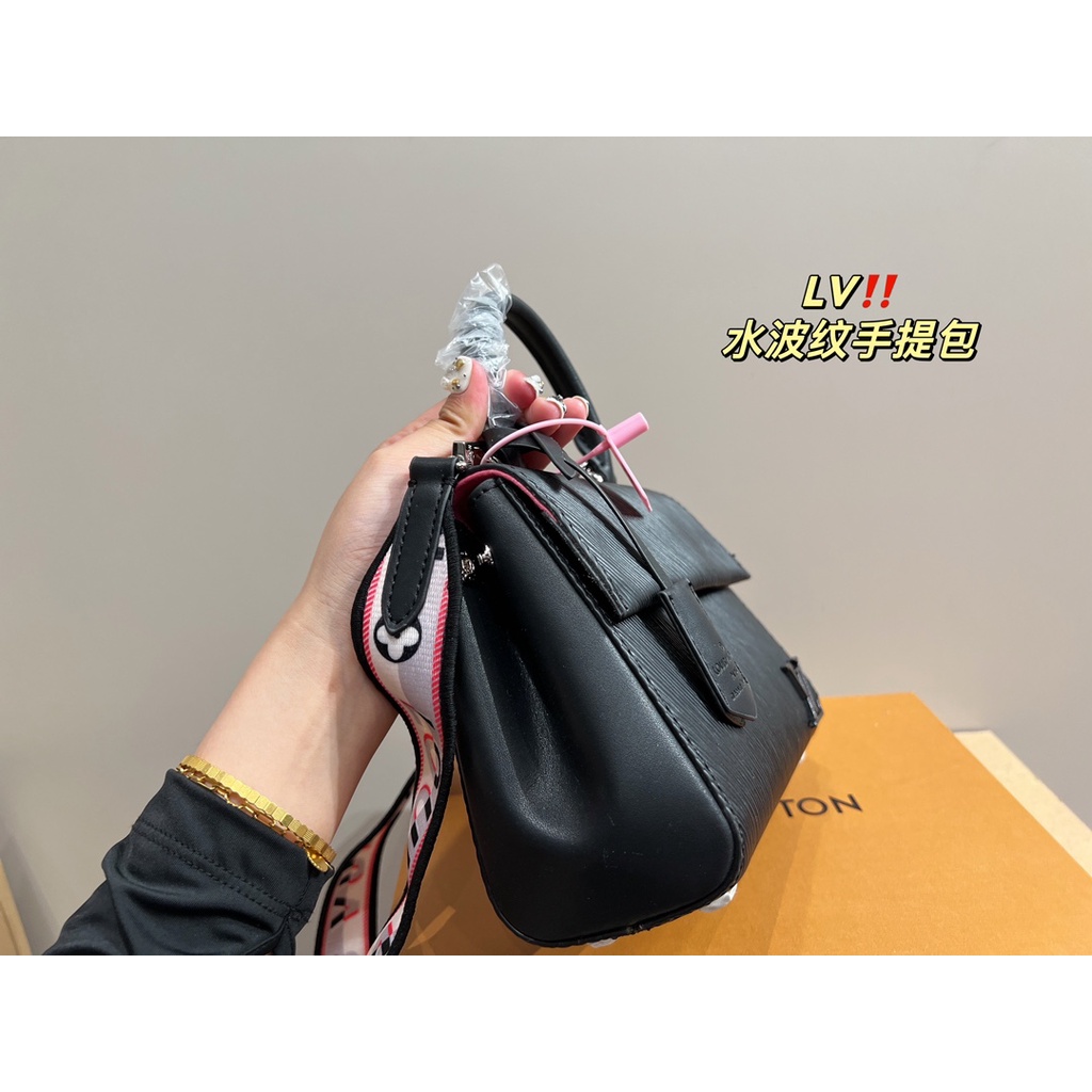 L-cluny BB Epi Túi Đeo Chéo Cầm Tay Gợn Sóng Nước Cho Nữ