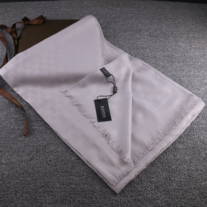 Khăn choàng dài bằng cotton in chữ GG thương hiệu sang trọng cho phụ Nữ Hồi Giáo 2023