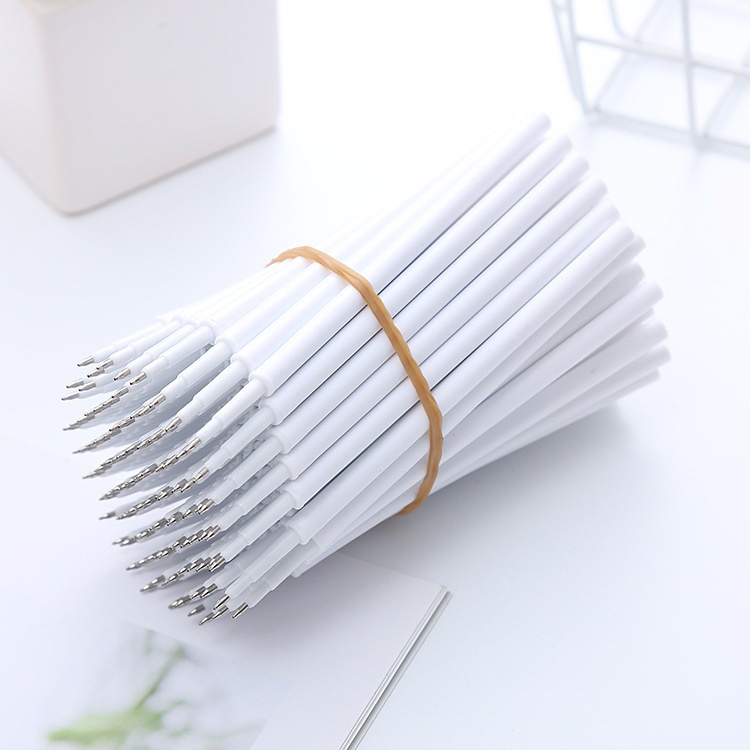 Bút Mực Đầu 0.5mm Màu Đỏ / Xanh Dương / Đen Đơn Giản
