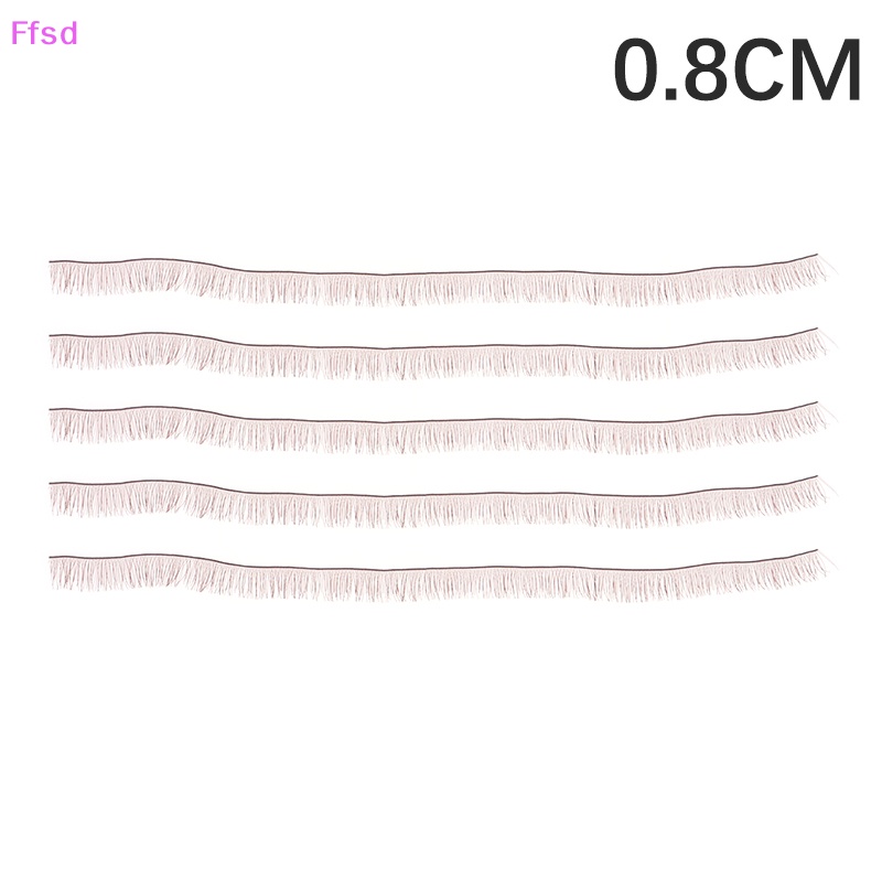 {Ffsd} Bộ 5 Lông Mi Giả Búp Bê Màu Đen / Nâu DIY Đồ Chơi Mô Phỏng Cho Trẻ Em * Hàng Bán Chạy