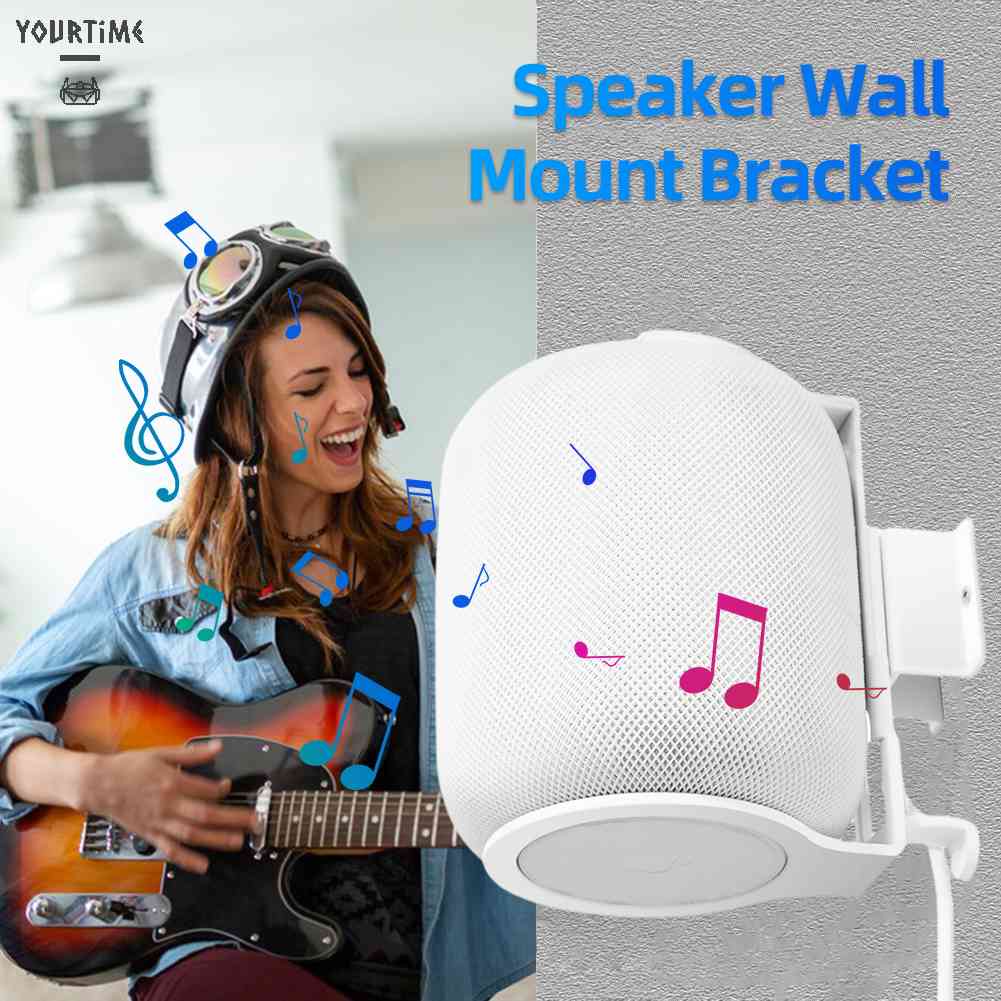 Giá Đỡ Loa Gắn Tường Bằng Kim Loại An Toàn Tiết Kiệm Không Gian Cho Apple HomePod2