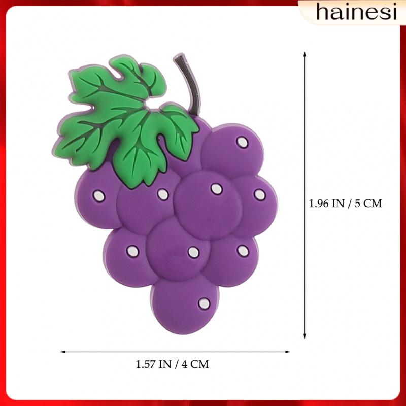 Set 10 Nam Châm Hít Tủ Lạnh Bằng Silicon Hình Hoạt Hình Dễ Thương