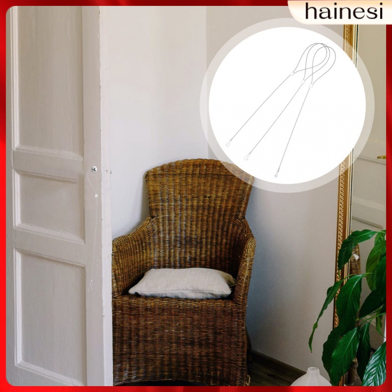 Bộ 3 Cái Chốt Cố Định Dây Cáp Cổng Bằng Thép Không Gỉ Chống Rơi Có Thể Điều Chỉnh