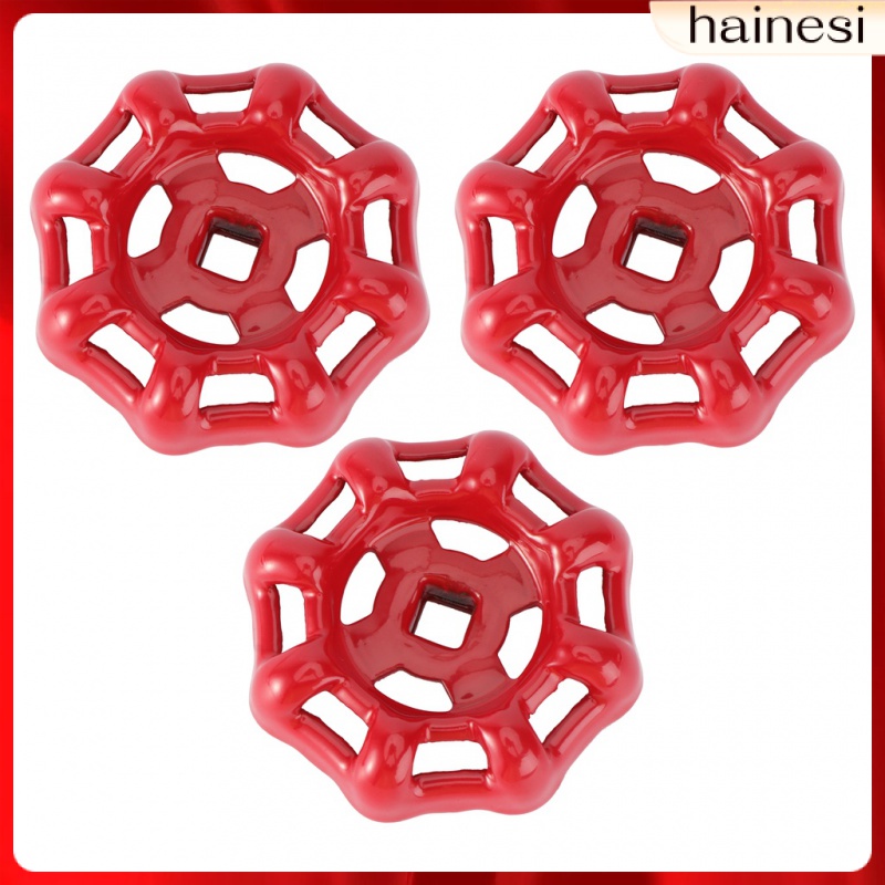 Bộ 3 Van Cổng Vòi Nước Hình Tròn Bằng Kim Loại Thay Thế Chuyên Dụng