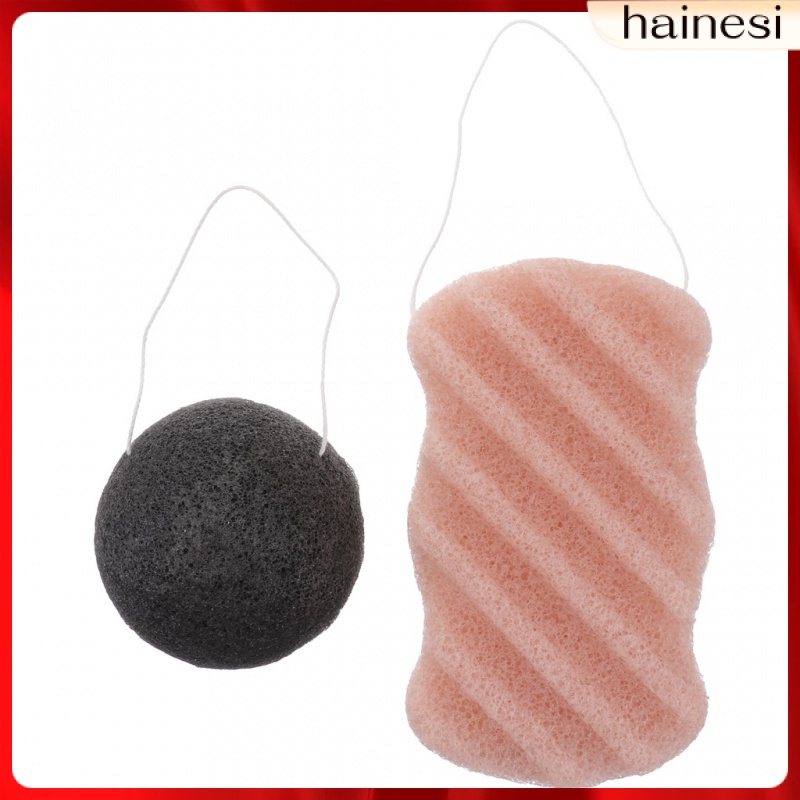 Set 2 Mút Tắm Rửa Mặt Làm Sạch Sâu Tiện Dụng