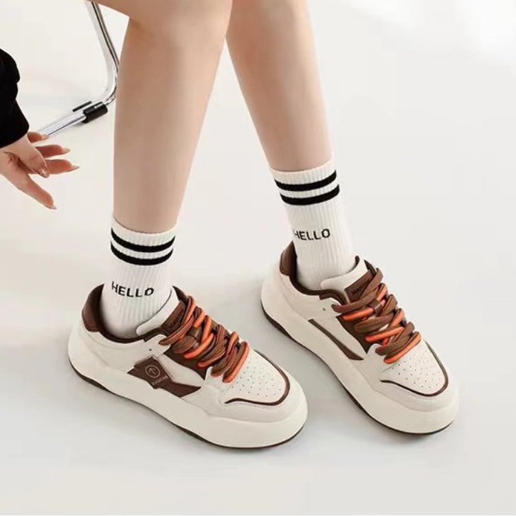 Giày Thể Thao Đế Dày Phong Cách Hàn Quốc Cổ Điển Mới Cho Nữ