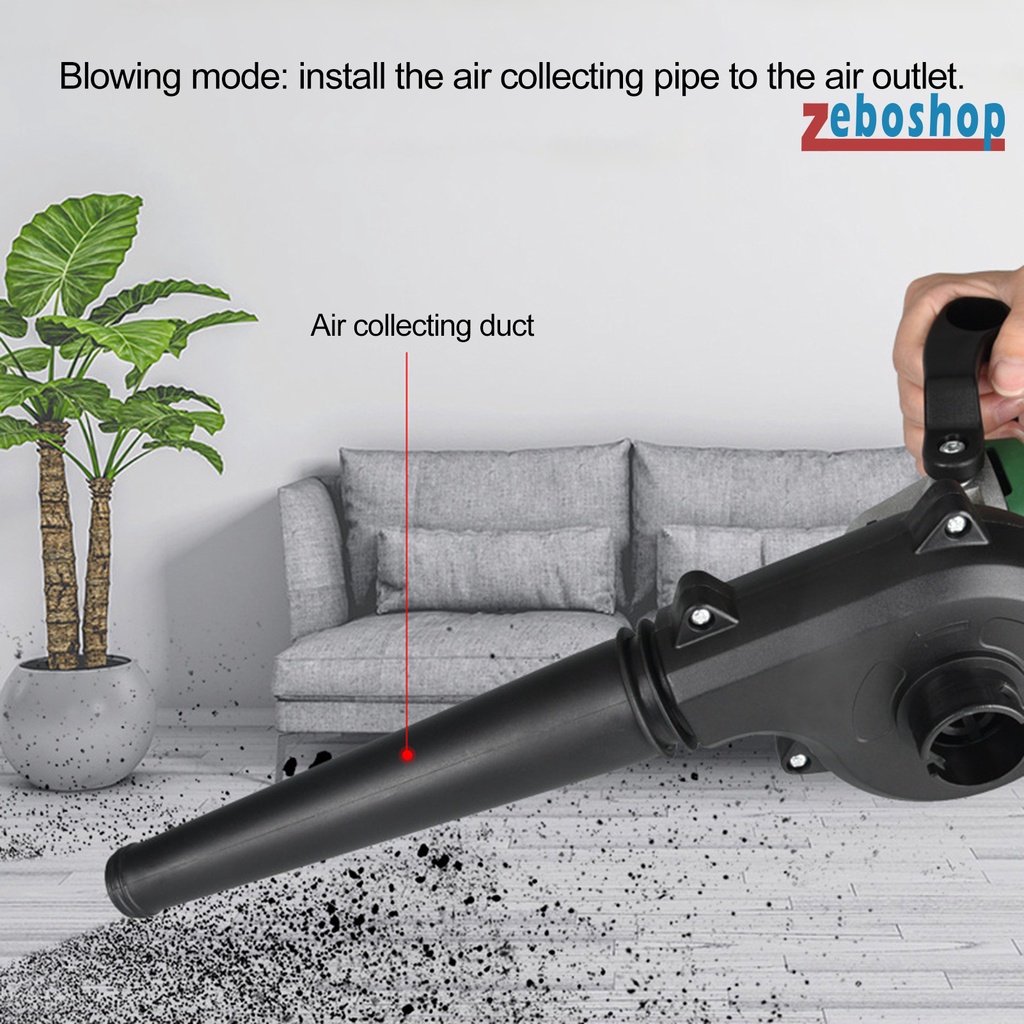1 Bộ Dụng Cụ Thổi Khí Lớn Gió Mạnh Khóa Thổi / Chế Độ Hút Gió Cho Sân Vườn