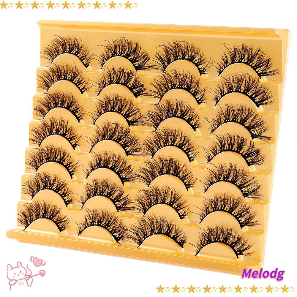 Set 14 Cặp Lông Mi Giả 8D Mềm Mịn Dễ Sử Dụng