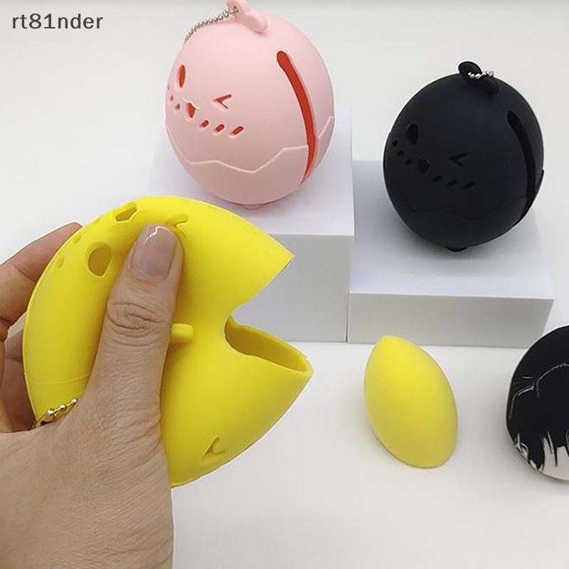 Rt Giá Đỡ Mút Trang Điểm Bằng Silicon Khô Thoáng Tiện Lợi Du Lịch