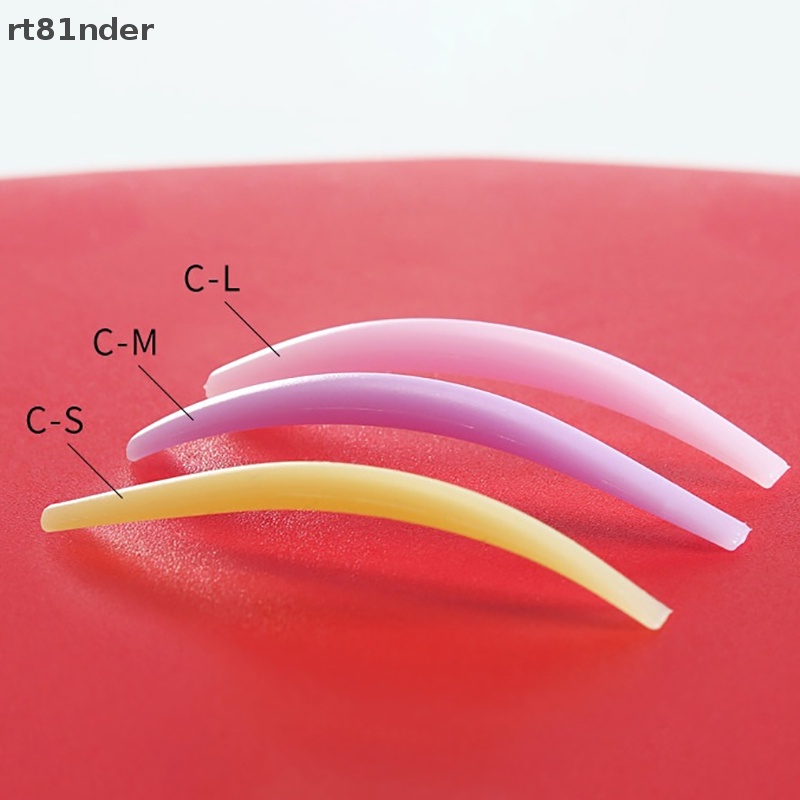 Bộ 8 Cặp Đệm Silicone Nhiều Màu Tái Sử Dụng Được Hỗ Trợ Uốn Cong Lông Mi