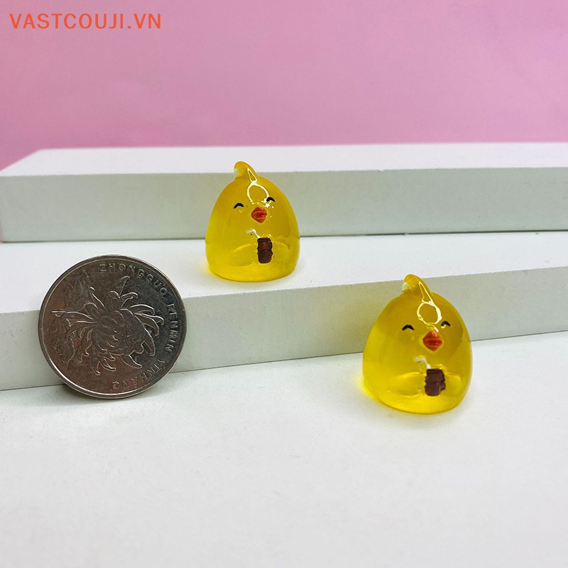 Set 5 Chú Gà Phát Quang Trang Trí Xe Hơi