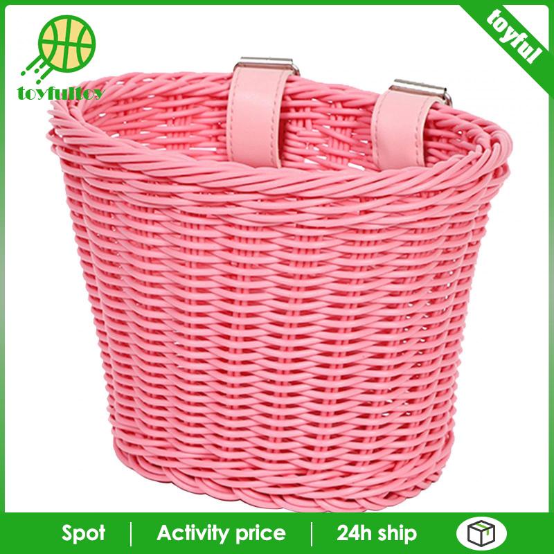 Giỏ Đựng Đồ Gắn Tay Lái Xe Đạp Dễ Lắp Đặt Cho Bé