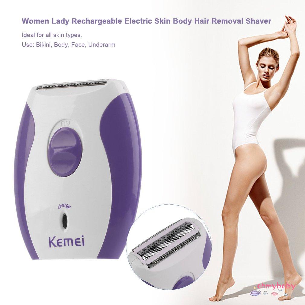 [Ready] Cho Nữ Sạc Điện Da Cơ Thể Tóc Máy Cạo Râu Tông Đơ Vệ Sinh Sử Dụng Bikini, Thể, Mặt, Nách [Z/16]