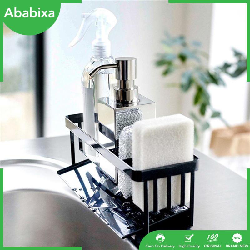 Giá Đỡ Bọt Biển / Xà Phòng Có Rãnh Thoát Nước Tiện Dụng Cho Bồn Rửa Nhà Bếp