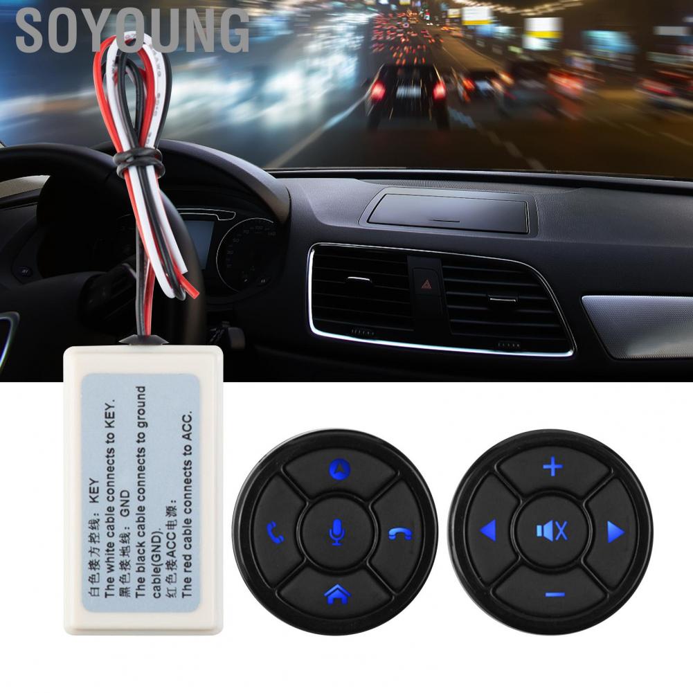 Soyoung Buttons  High Sensitivity Easy Installation Steering Wheel Controller for Car