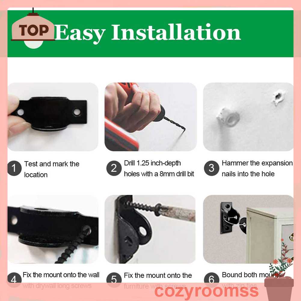 Bộ Dây Đai An Toàn Chống Đâm Thủng Cho Đồ Nội Thất Trẻ Em