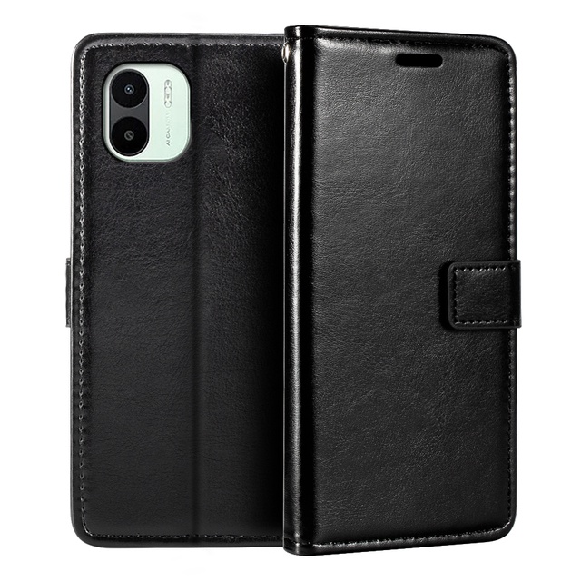 Bao Da PU Dạng Ví Nắp Lật Thời Trang Cho Xiaomi Redmi A2 Xiaomi Redmi A2 Plus