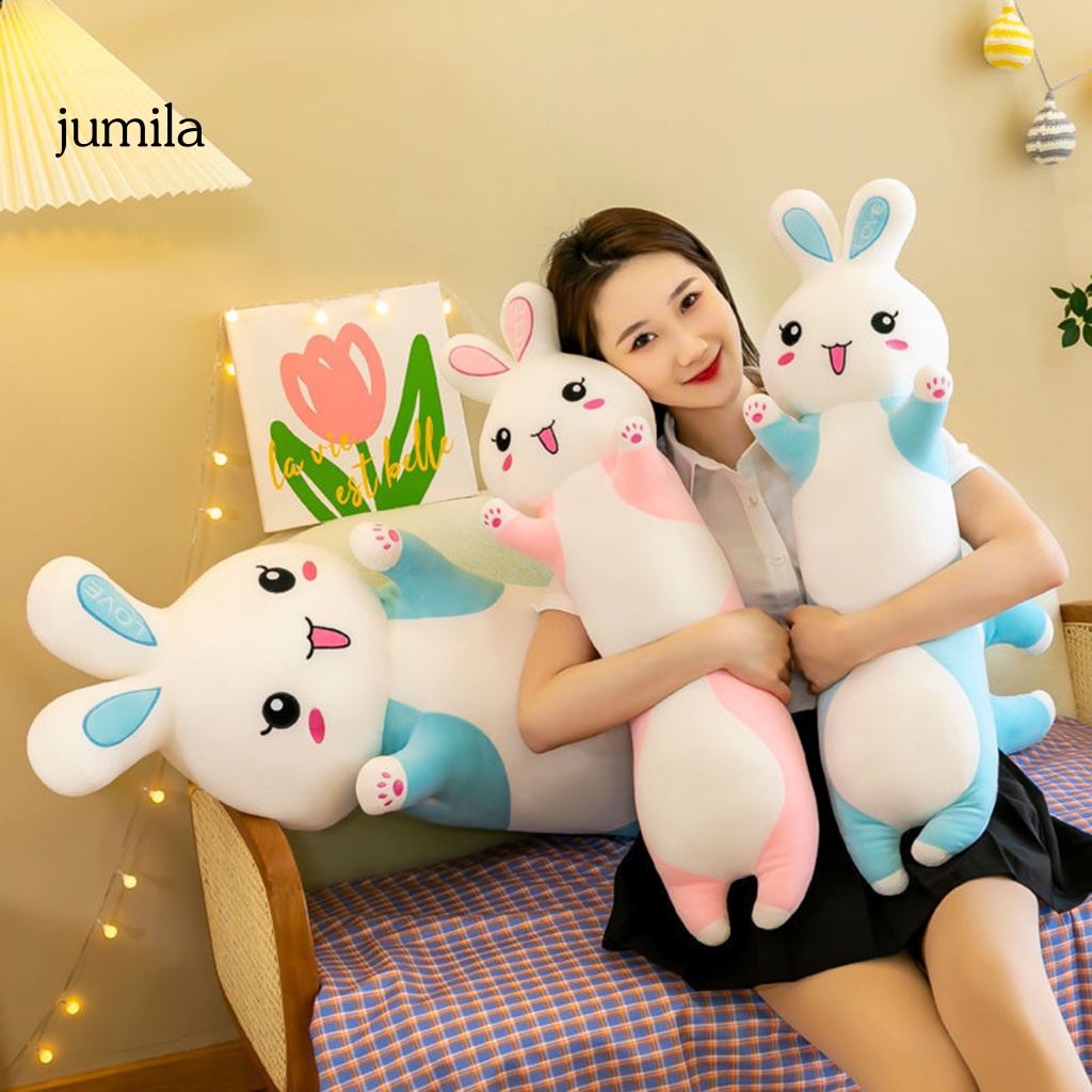 [JU] Thỏ Nhồi Bông Cotton Siêu Mềm Mại Đáng Yêu Trang Trí Toàn Diện / Làm Quà Sinh Nhật